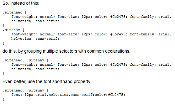 Code- Group Selectors with Common Declarations 2016-04-01 01-23-56